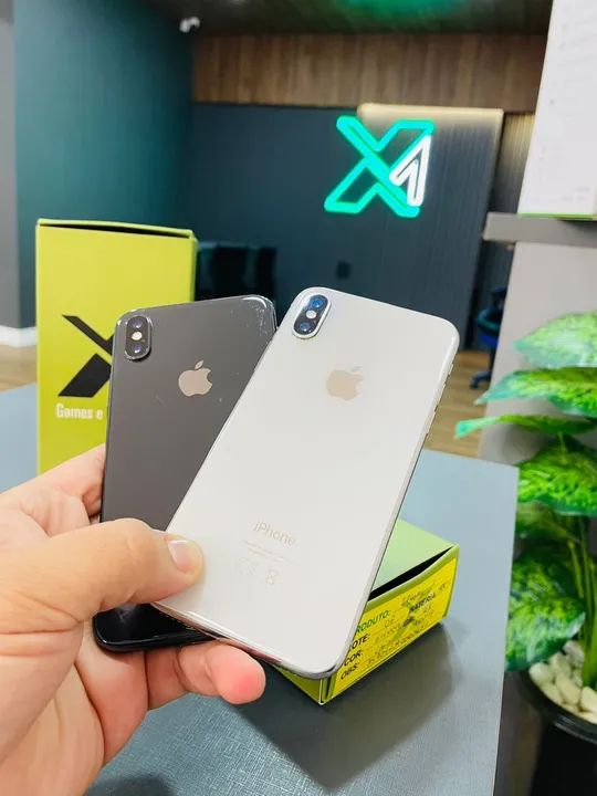 iPhone X pronta entrega prata e preto / venha nessa quinta  - Foto 3