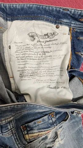 Calça Jeans Diesel tamanho 40 - Foto 5