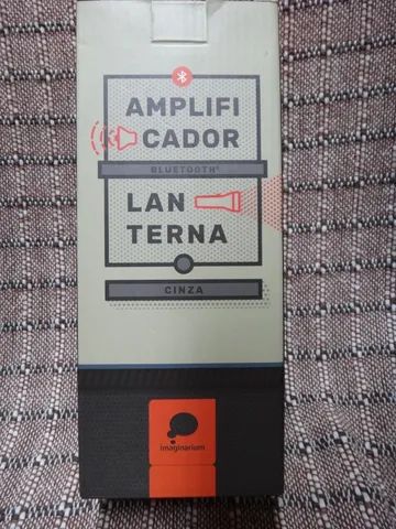 Caixa Amplificador Bluetooth Com Lanterna - Imaginarium , na embalagem - Foto 2