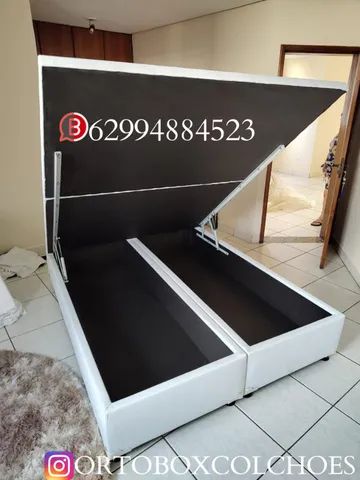 Cama Box Baú Queen Size blindado e reforçado - Foto 3