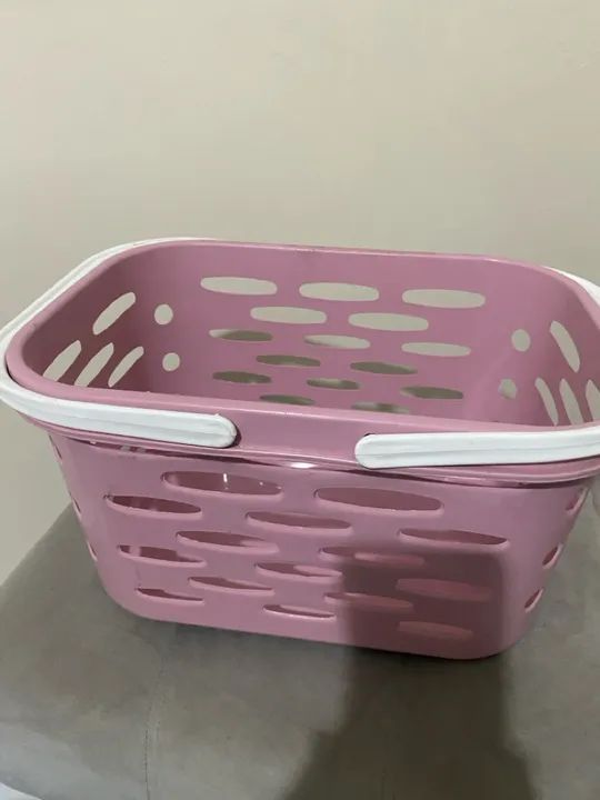 Cesta rose para loja de roupas - Foto 3