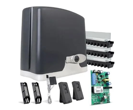 Motor de Portão PPA Analógico 1/4HP 300Kg - Kit Completo