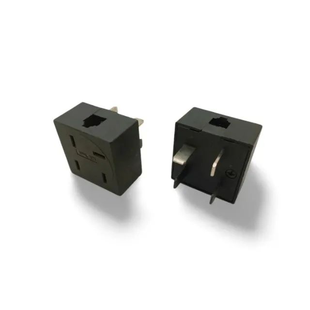Adaptador Tomada Padrão Telefone Com Rj11 Fêmea - Foto 3