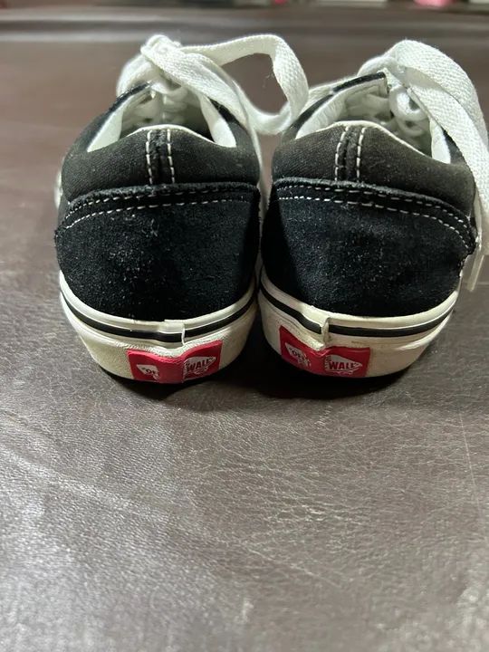 Tênis Vans Old Skool Preto tam 29 - Foto 4