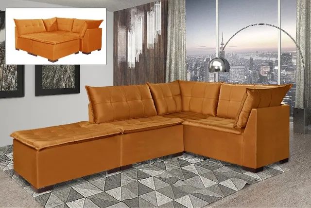sala sofa de canto em L - Foto 3