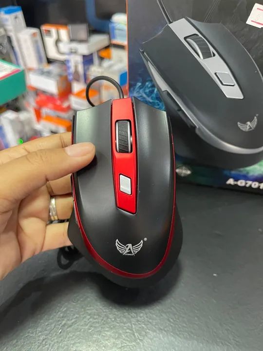 Mouse Gamer 3200 DPI Com Fio USB Altomex A-G701
