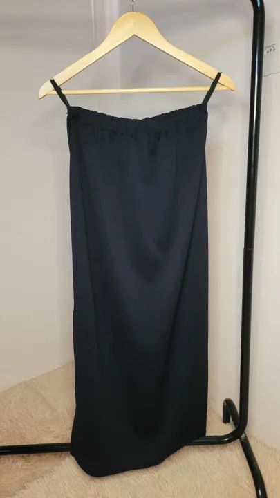 Saia longa azul - Tamanho G - Foto 2