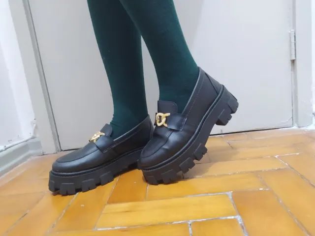 Sapato social preto tamanho 36, usado 1vez - Foto 6