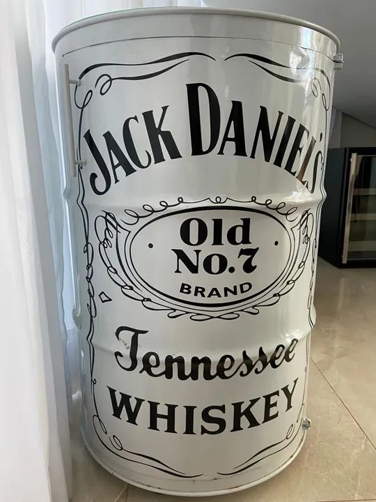 Mesa ou bar de tonel/tambor Jack Daniels - Foto 2