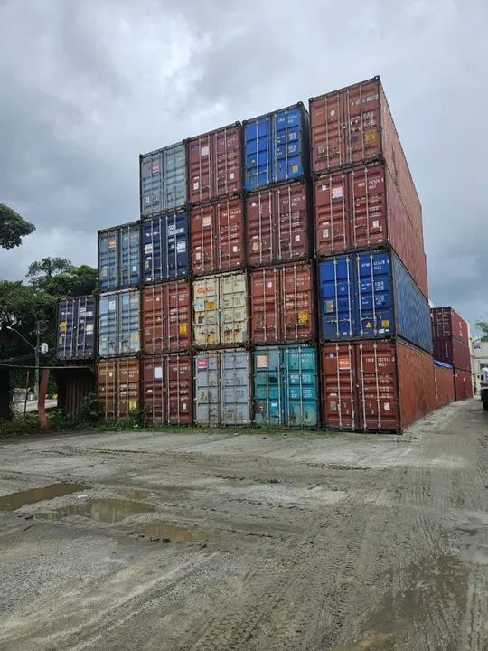 Container Usado 12m 40 pés - Com Frete e Munck para Curitiba - leia o anúncio. - Foto 2