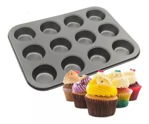 Forma De Cupcakes 12 Cavidades  - Foto 3