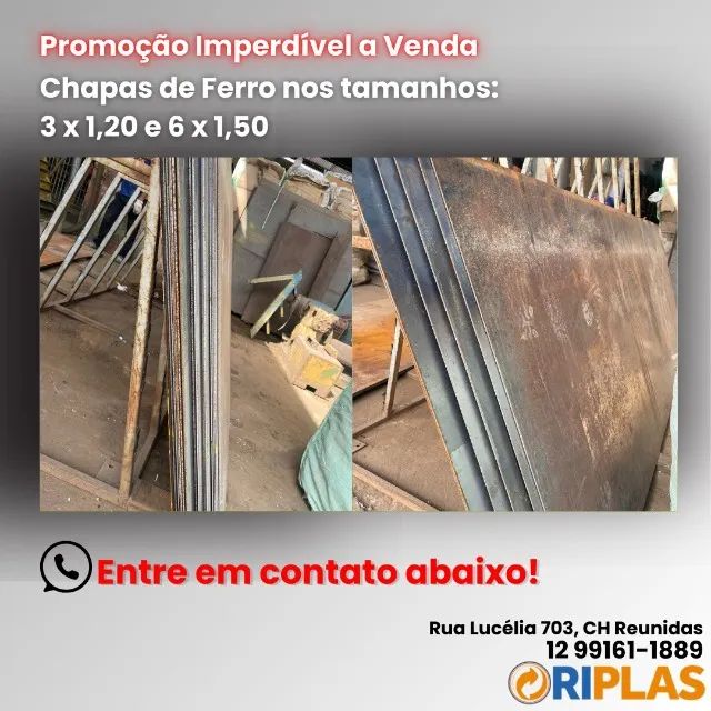 CHAPA DE FERRO 