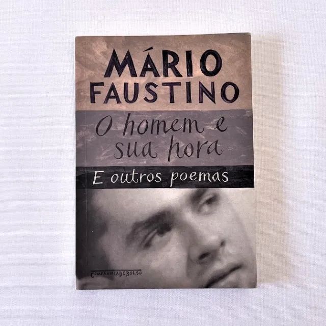 (Aceito cartão) Livro O Homem e Sua Hora e Outros Poemas de Mário Faustino - Foto 6