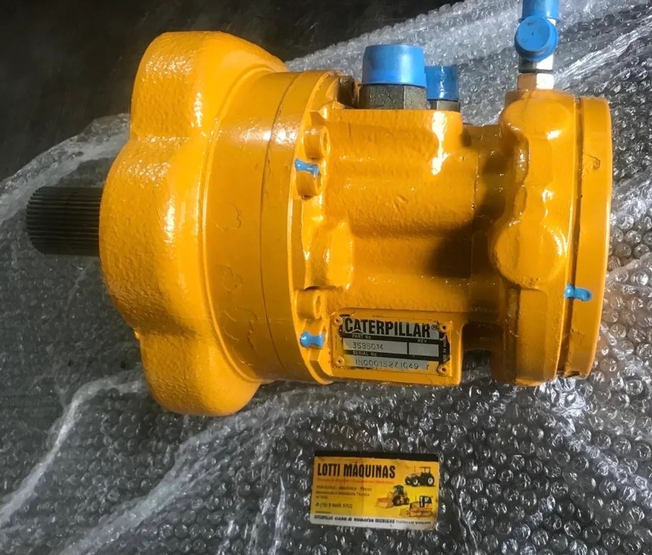 Motor de tração mini carregadeira caterpillar 226b (moderno)