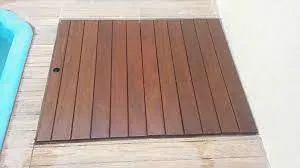 Tampa de Piscina de Madeira de Ipê: Resistente ao Sol e Chuva para Ambientes Externos - Foto 2