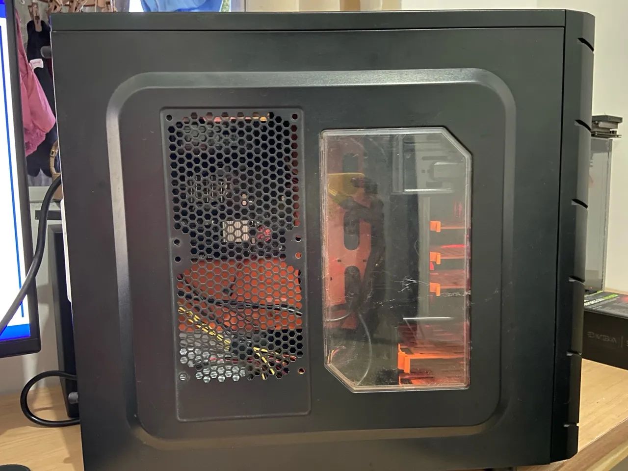 Gabinete Gamer com kit placa mãe e processador  - Foto 2