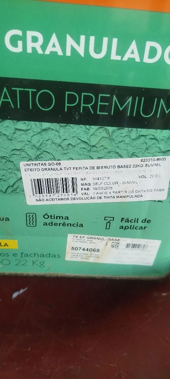 Tinta Texturat  Suvinil Efeito Granulado 22kg - Foto 3