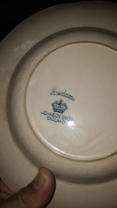 Jogo de Pratos Antigo e Travessa antigo  - Foto 3