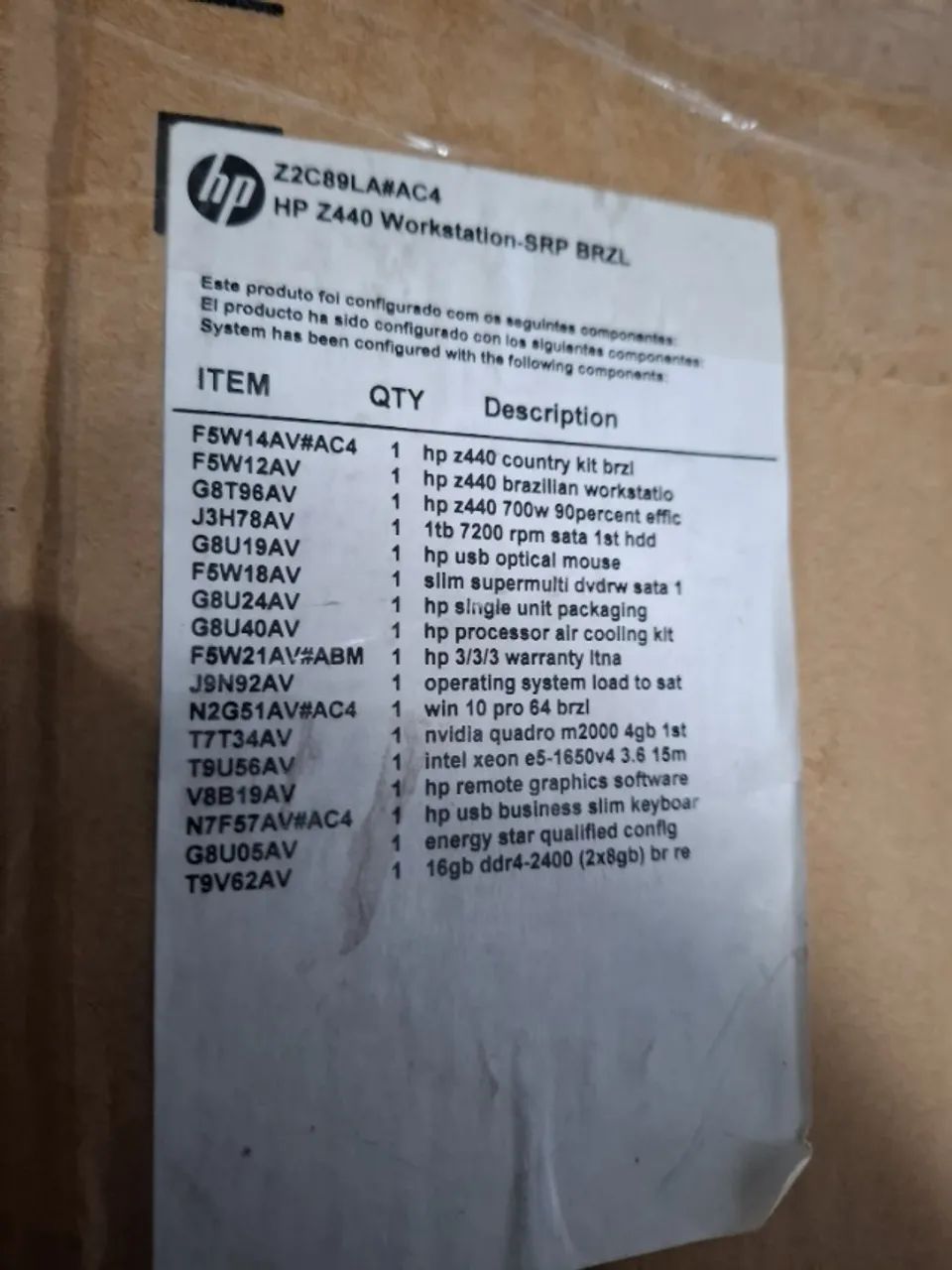 Workstation HP Z440 / Nvidia Quadro 4gb *Top* - Foto 2