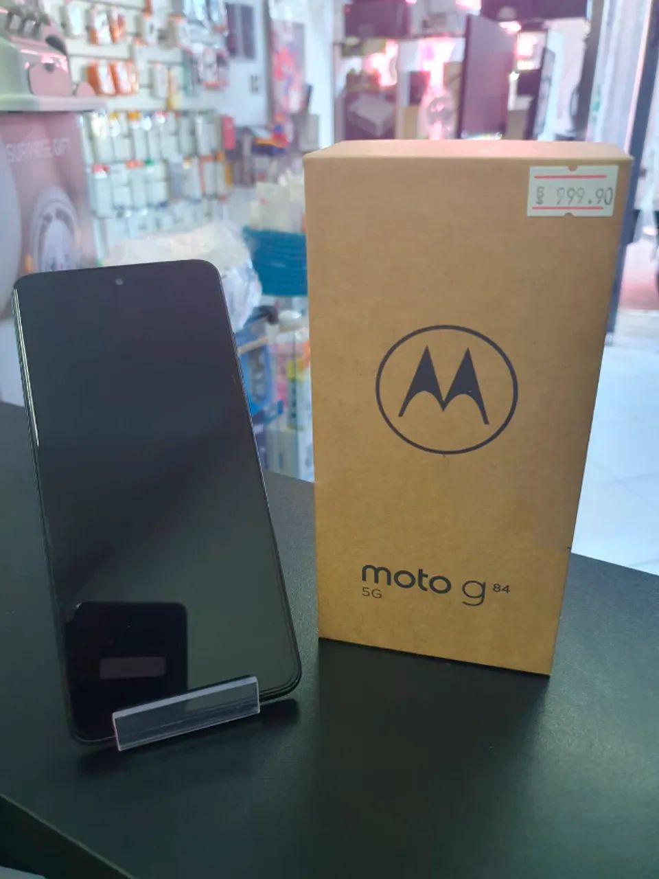 POUCO USO - Smartphone Moto G84 5G 8GB RAM Boost* 256GB Grafite