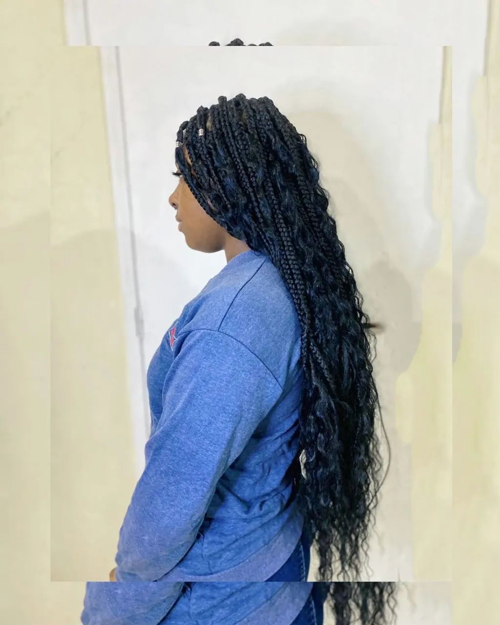 Tranças Box Braids Longas e Lindas - Foto 3