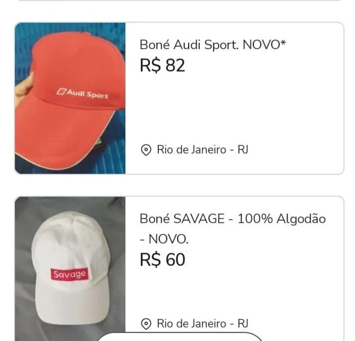 Bonés Diversos - NOVOS - Valor unitário* Ver disponibilidade** - Foto 3