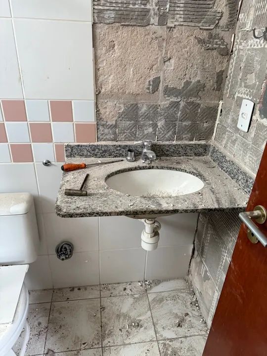 Kit vaso acoplado + pia de mármore  - Foto 2