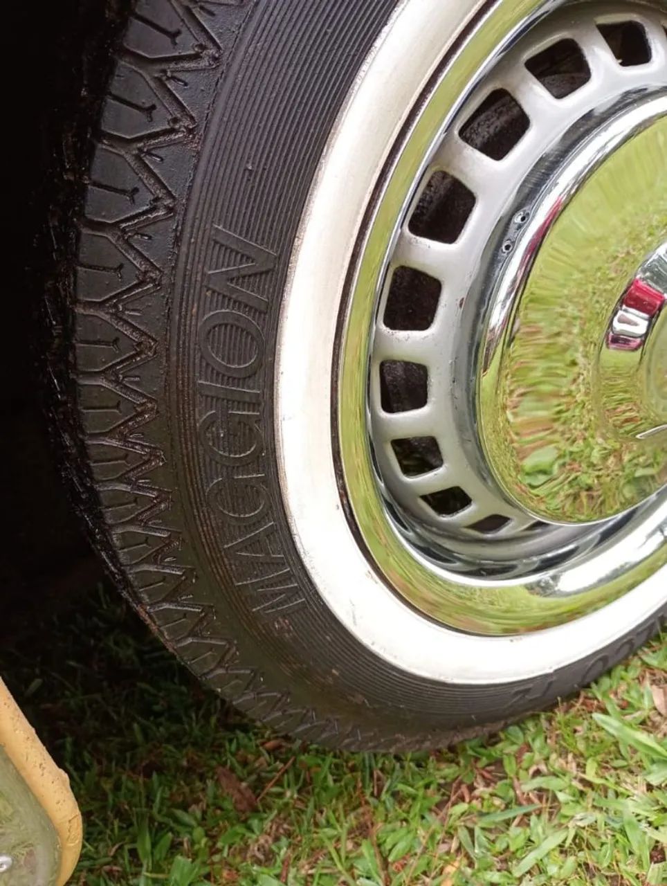 Calota Fuscao 1500 olho de boi antigo bem original  - Foto 3