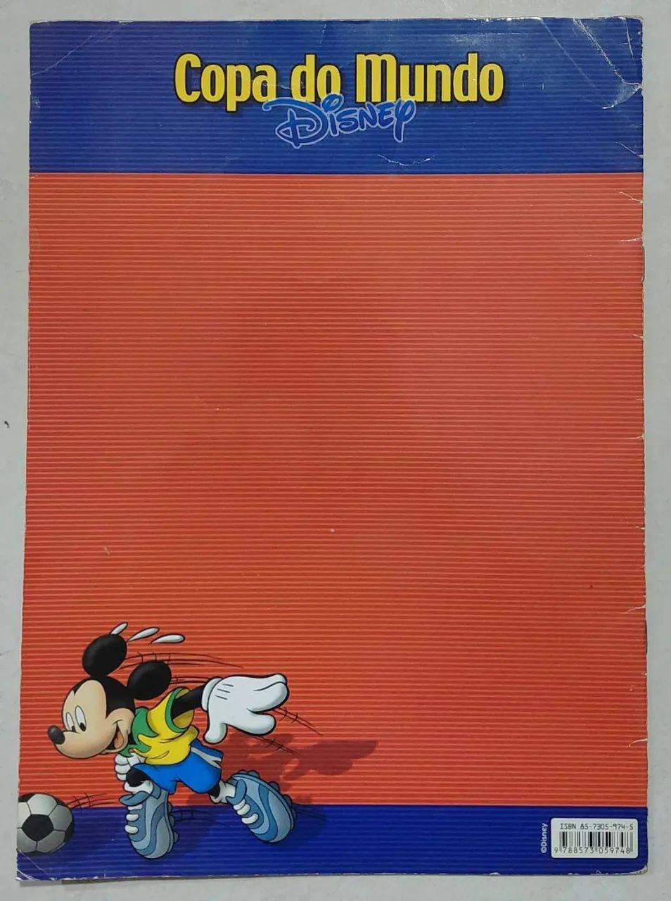 Álbum Copa do Mundo Disney 2002 p/ vc colar! - Foto 6