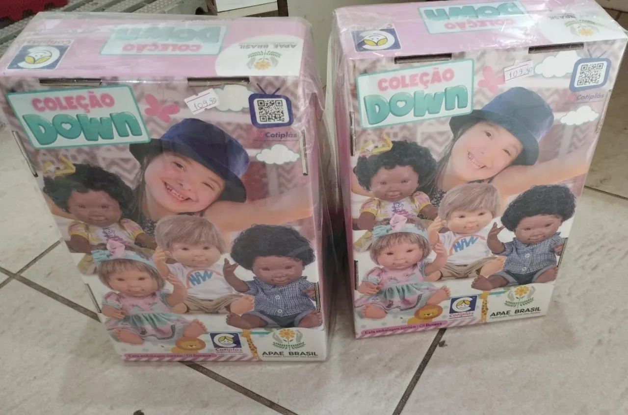 Bonecas Coleção Down - Menina e Menino - Foto 2