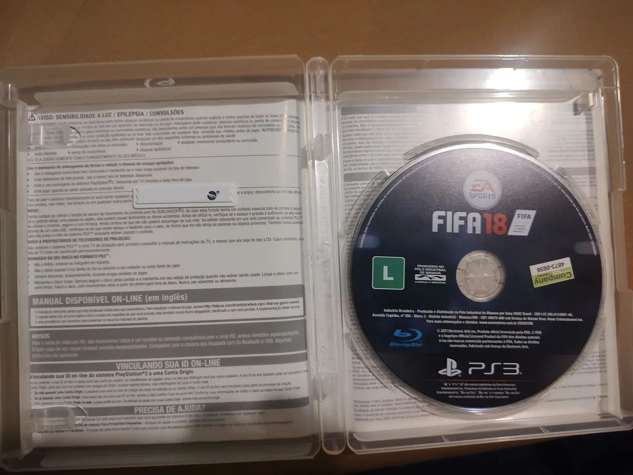 jogo Fifa 18 Ps3 - Foto 2