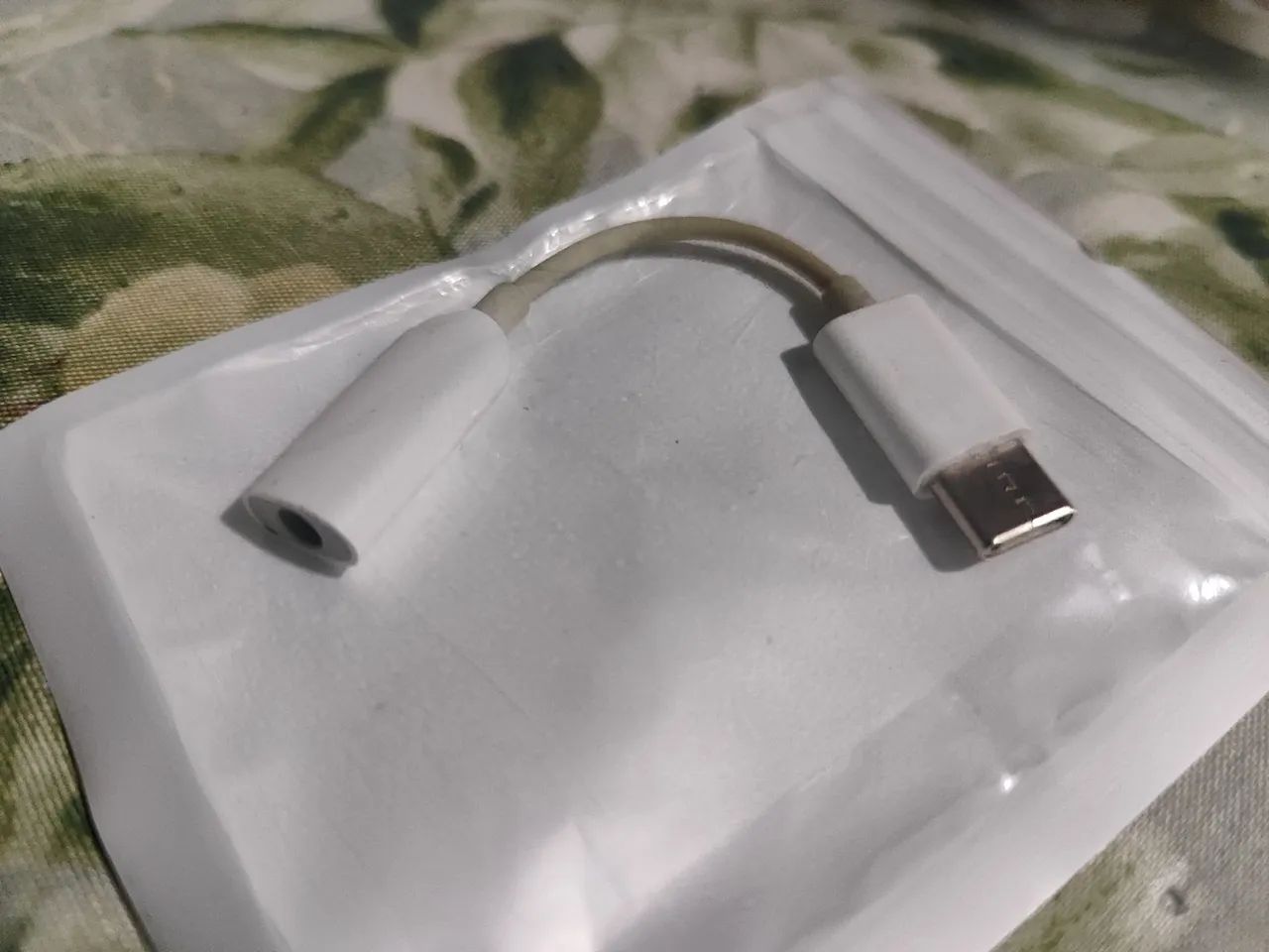 Adaptador tipo-c para P2 áudio Xiaomi original  - Foto 2