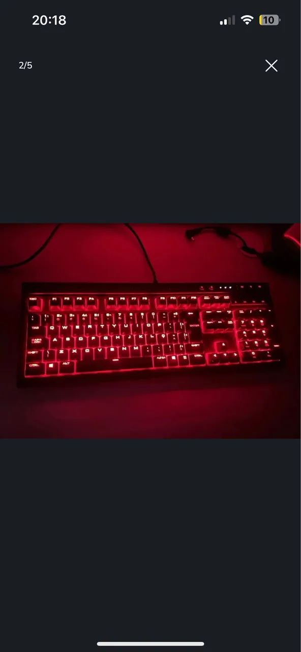 TECLADO GAMER CORSAIR K68 - Foto 4