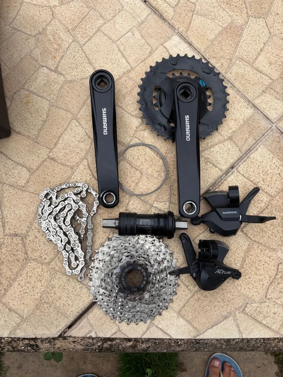Grupo 2x9 shimano 