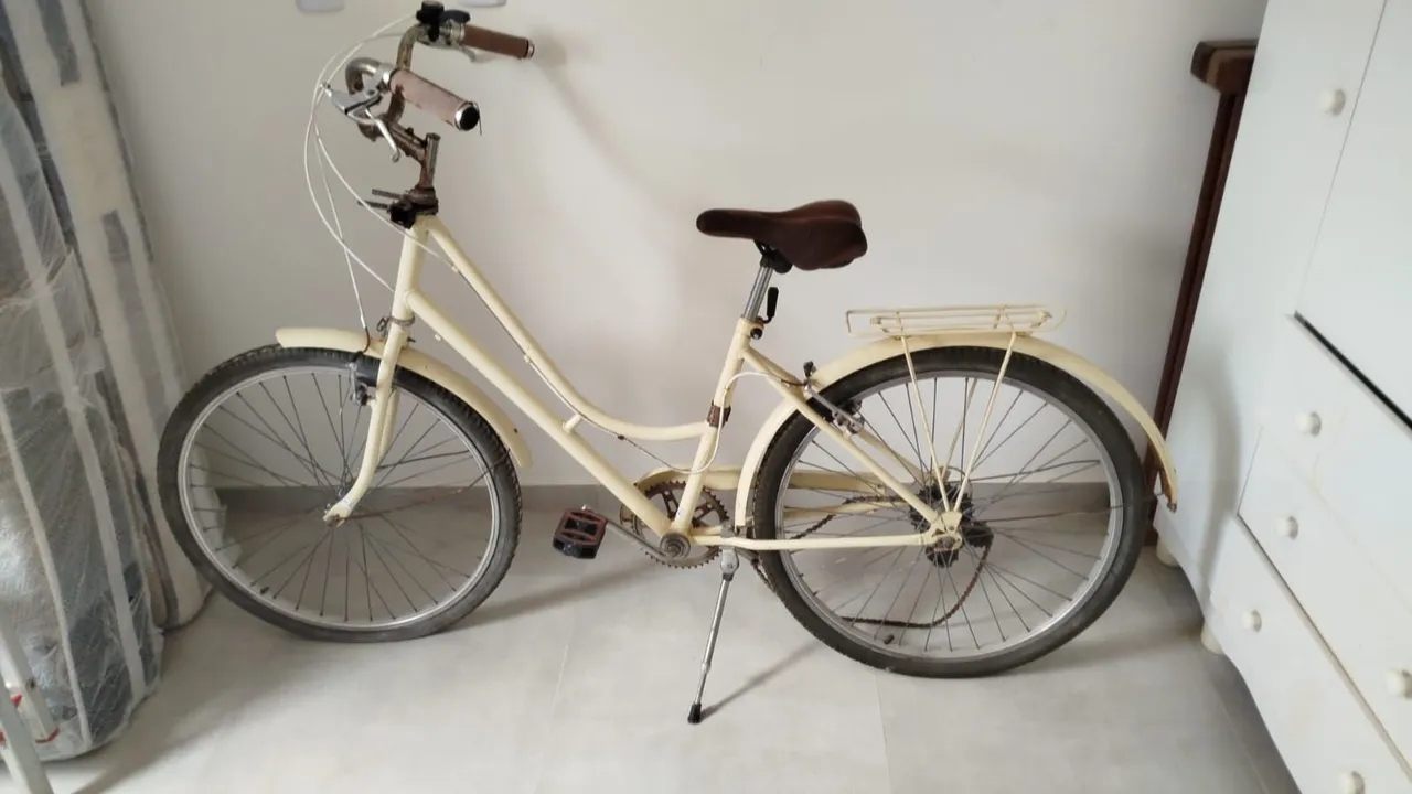 Bicicleta Urbana Creme