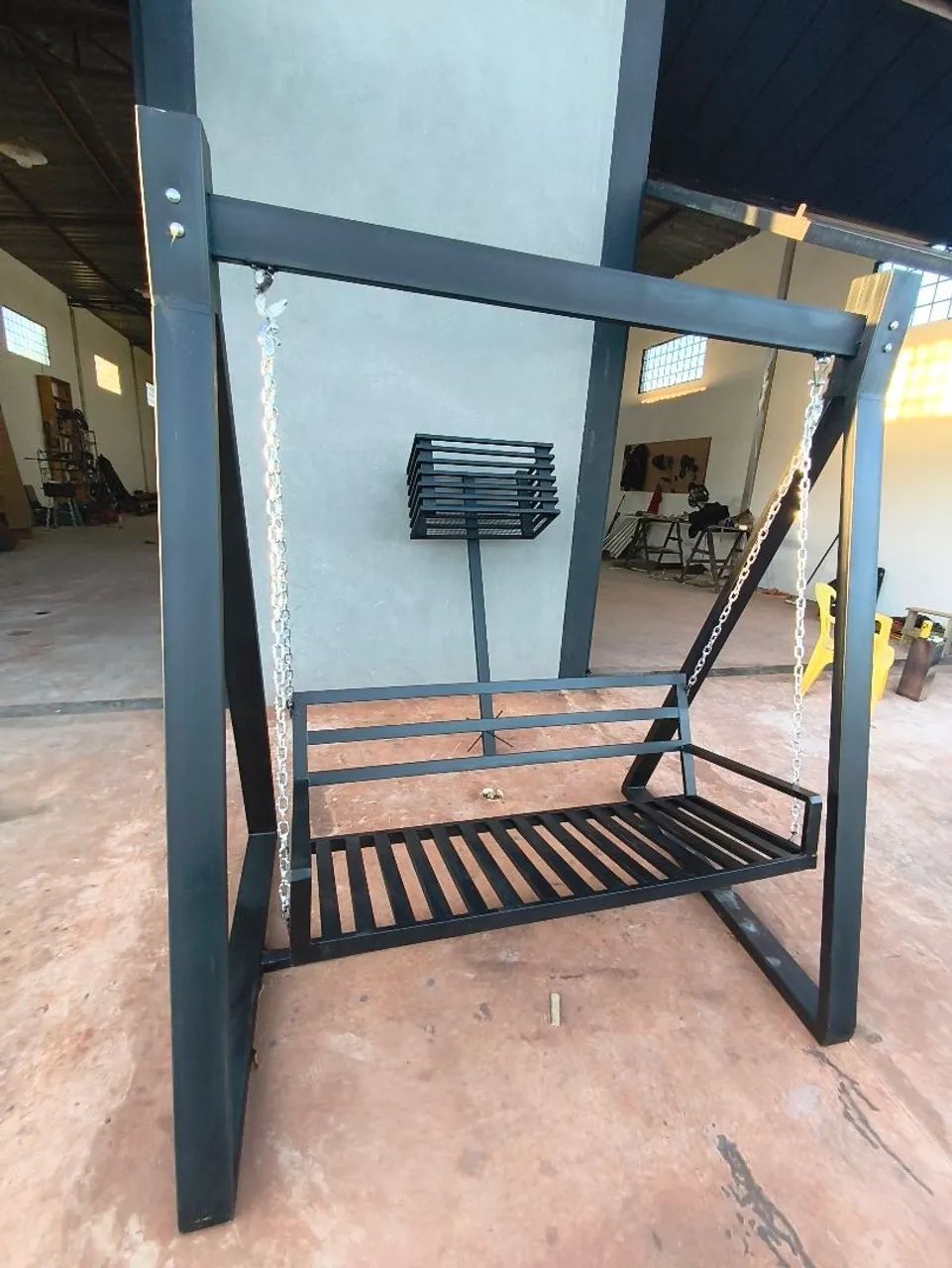 Namoradeira de balanço industrial  - Foto 4