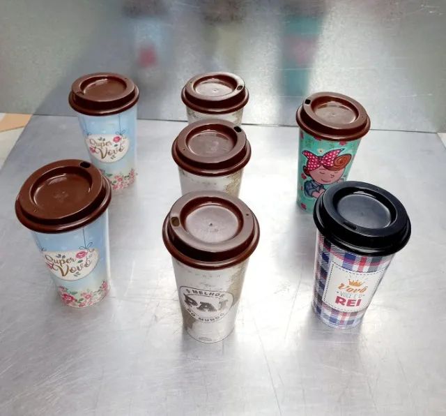 Copo Plástico 600ml NOVO Tipo Starbucks - Foto 3