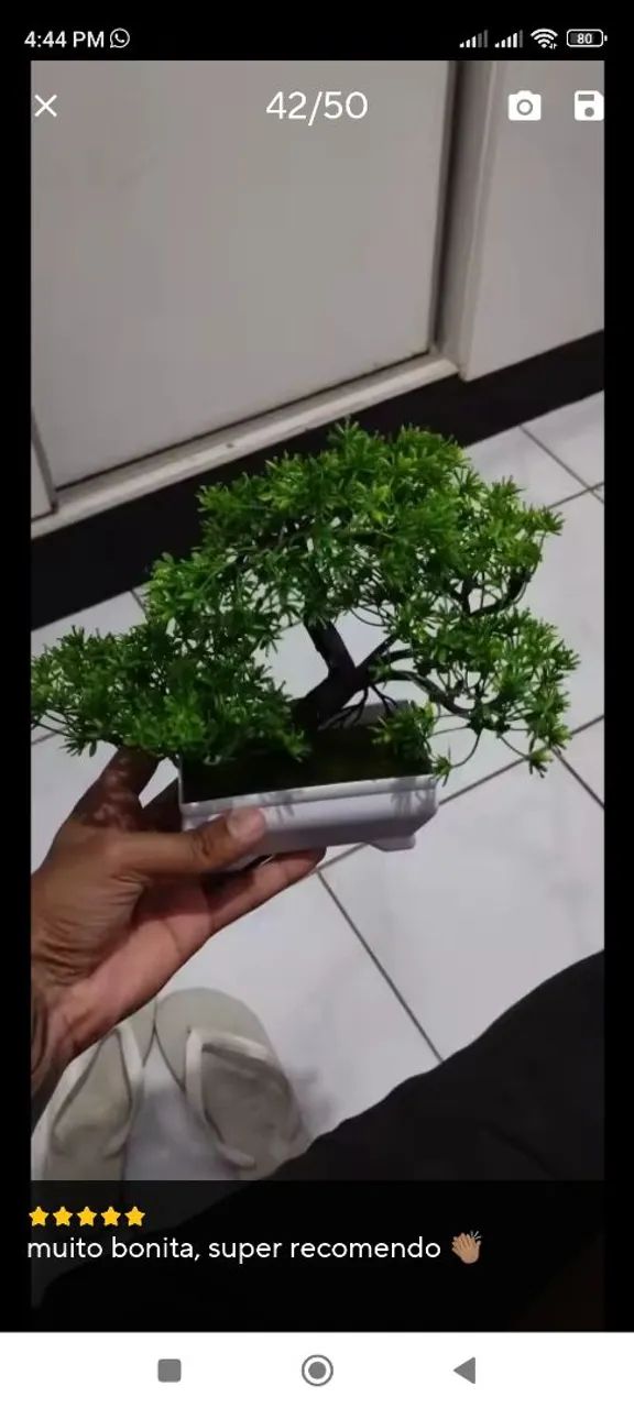 Bonsai planta artificial  - Foto 5