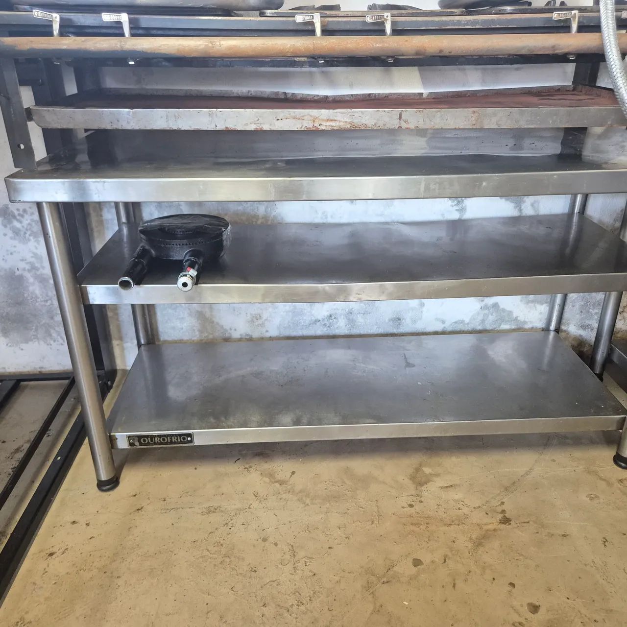 ? Mesa de Aço Inox Industrial OUROFRIO ? - Foto 4