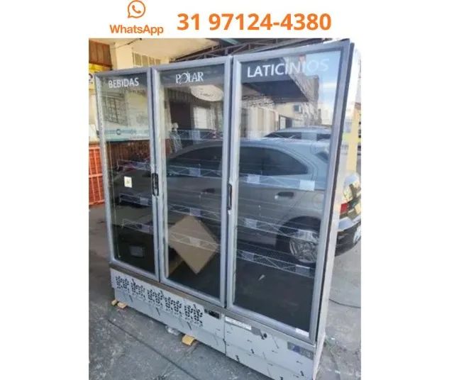 Refrigerador Auto Serviço 3 Portas 220v Polar