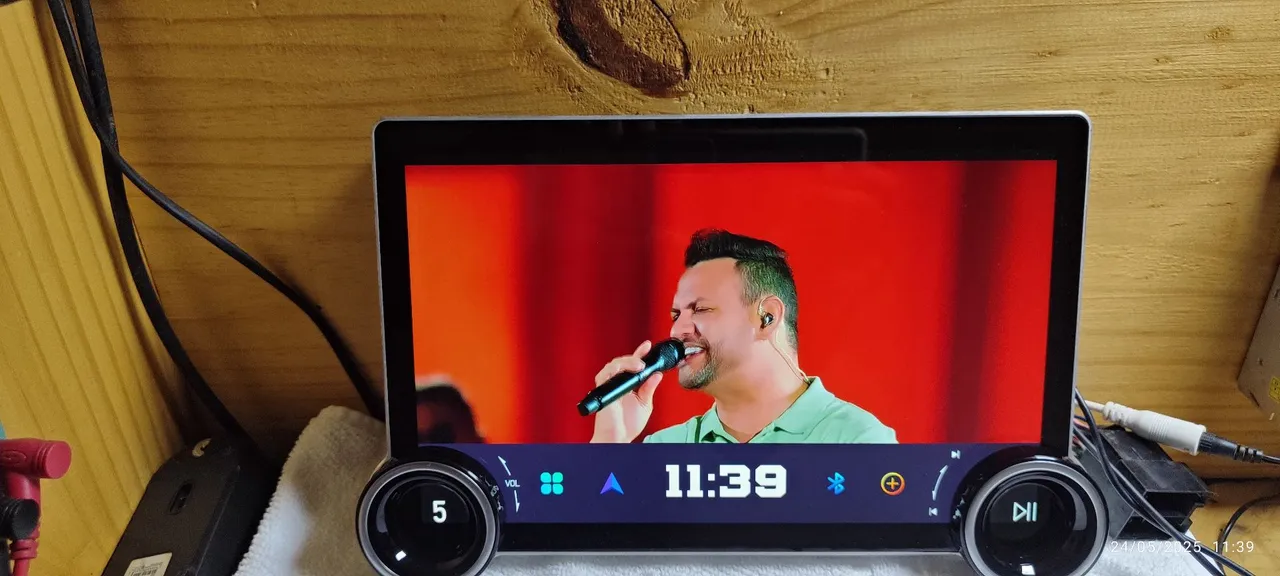 Central Multimídia Android para Carro - Tela 9 Polegadas