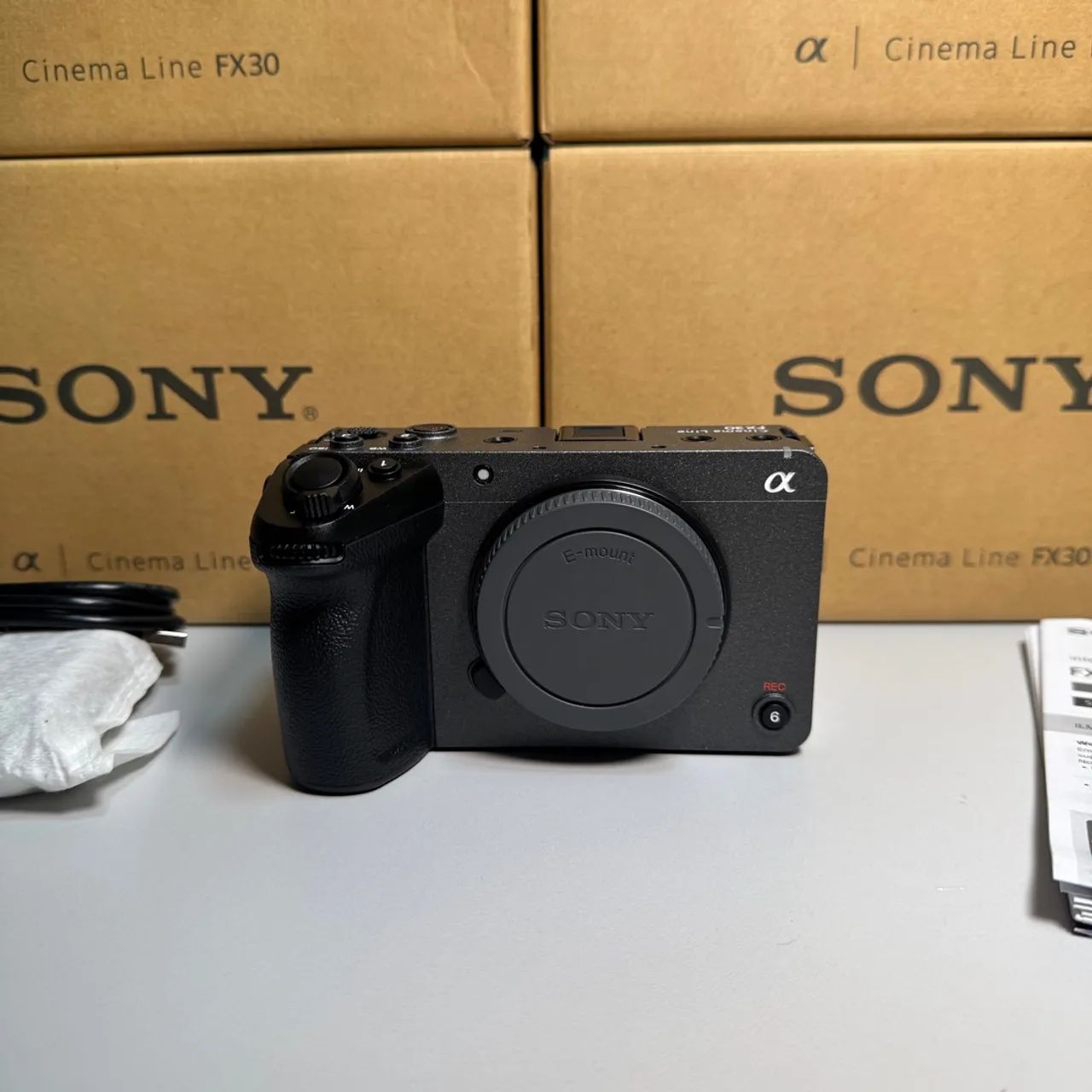 Câmera Sony FX30 Cinema 4K ILME-FX30B - Pronta Entrega 