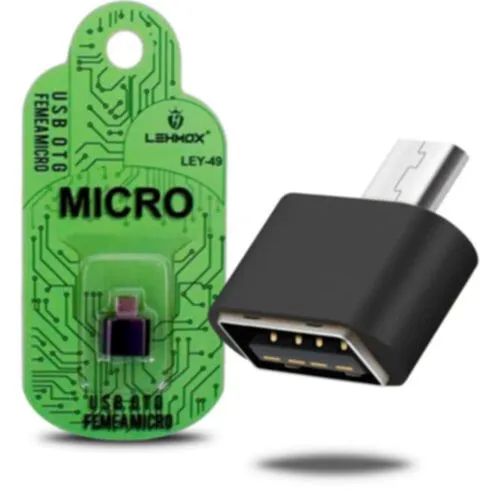 Adaptador Otg Micro Usb V8 x Usb Lehmox