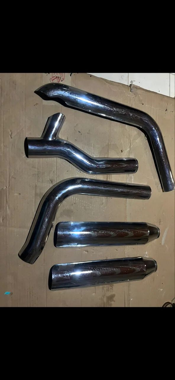 Kit protetores de escapamento fatboy  - Foto 2