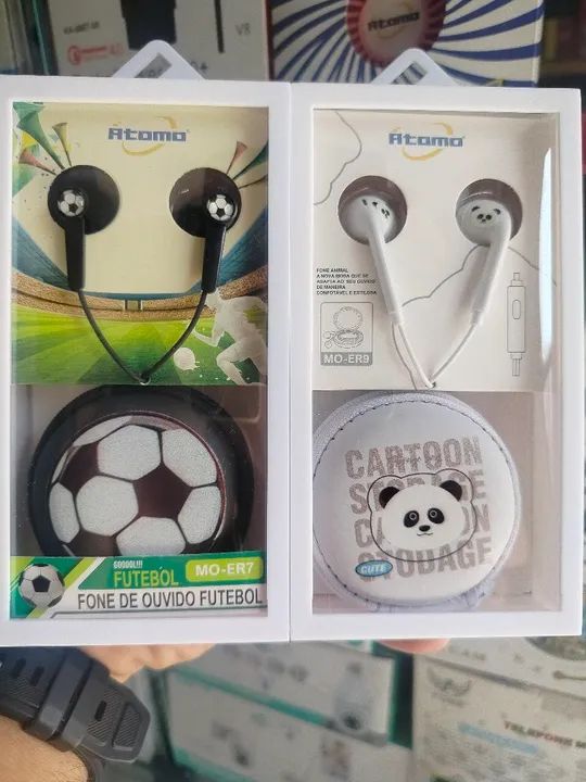 Fone de Ouvido Personagens -