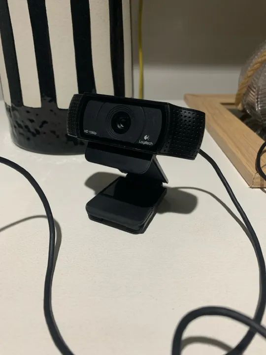 Webcam para Vídeos, aulas onlines, etc, Logitech c920 1080 HD
