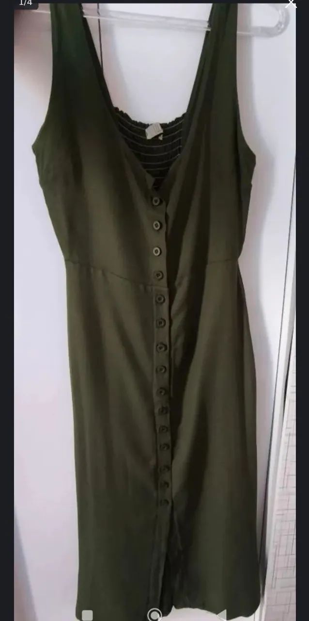 Vestido Verde Militar 