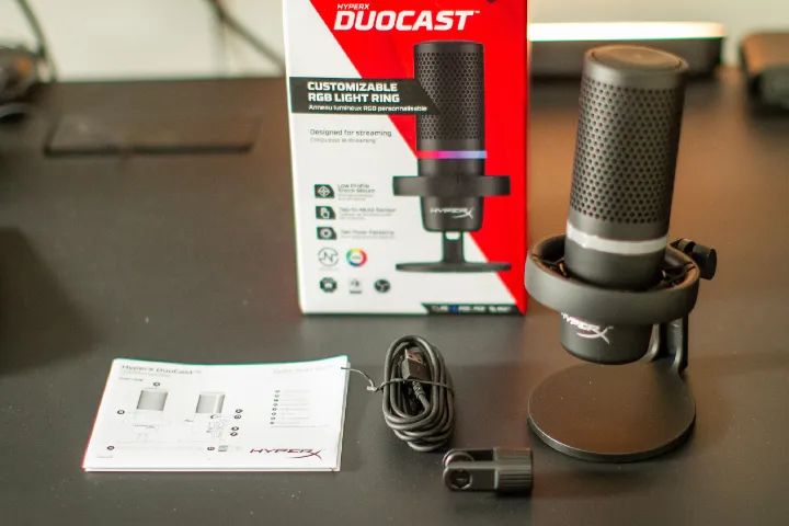 Microfone HyperX Duocast