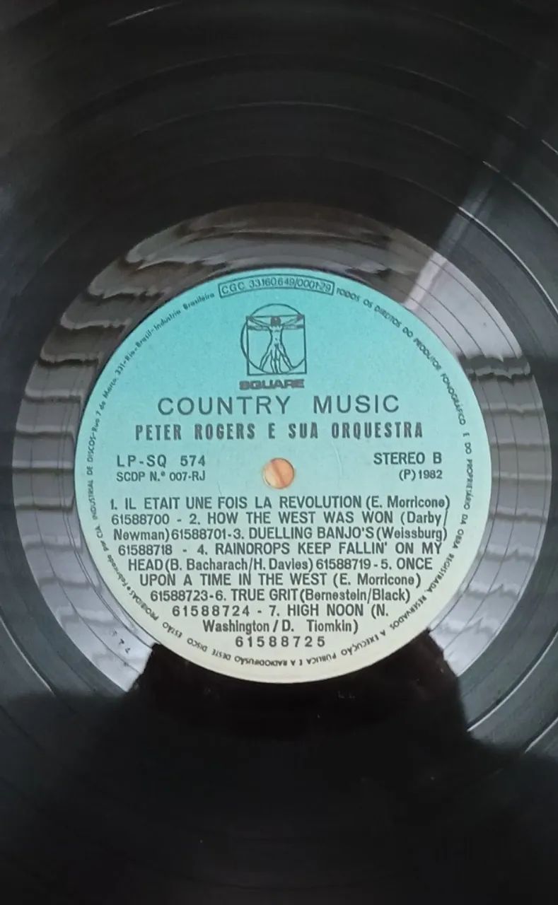 Lp Country Music - Peter Rogers e Sua Orquestra -1982 - Foto 4