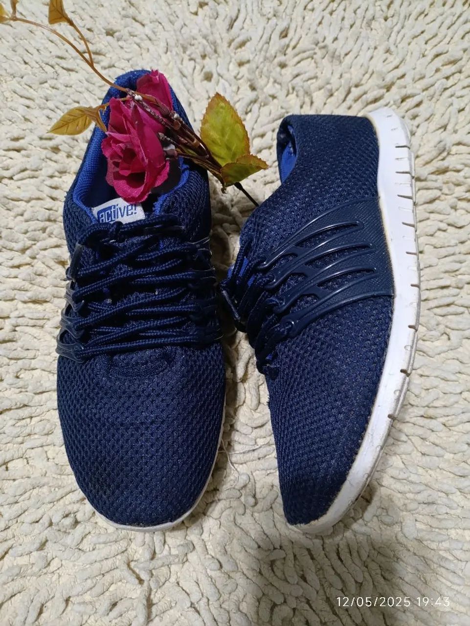 Tênis Beira Rio Active - Tamanho 34 (22cm de palmilha) - Foto 4
